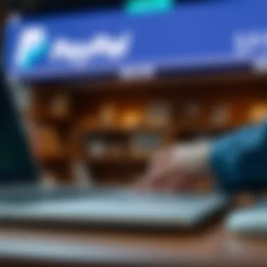 Linking a Bank Account to PayPal Visual representation of linking a bank account to PayPal