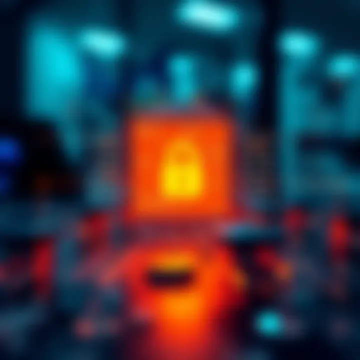 Security Features in Digital Payments Conceptual image of security features in digital payments