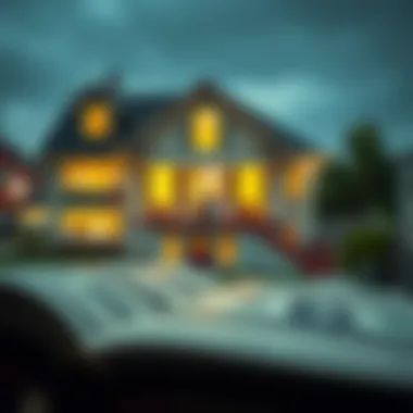 Illustration depicting key factors influencing mortgage rates