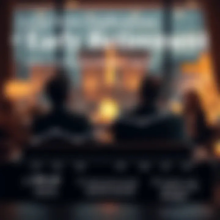 Infographic depicting long-term impact of early retirement