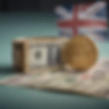 Understanding Exchange Rate Variations Graph showing exchange rate fluctuations between USD and GBP